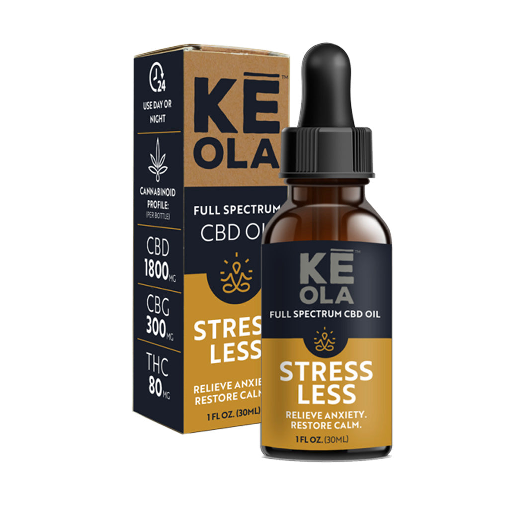 Keola Stress Less CBD Oil Tincture