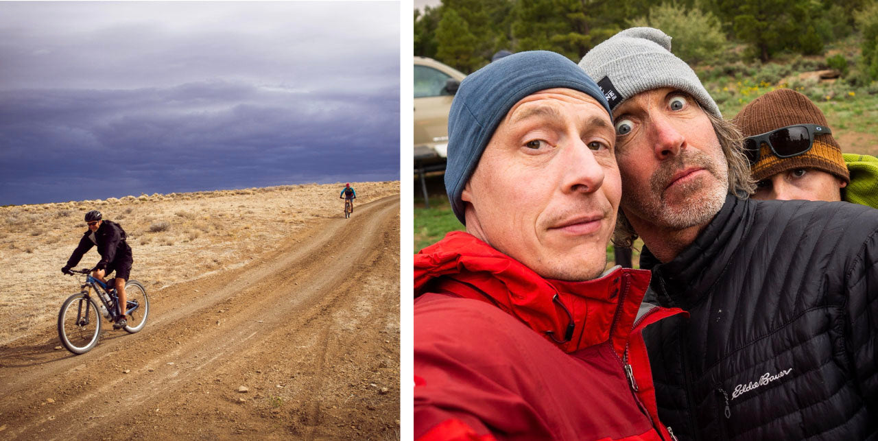 150 miles on the Kokopelli Trail: heat, rain, mud, snow, 60mph winds, broken bikes and smiles. 