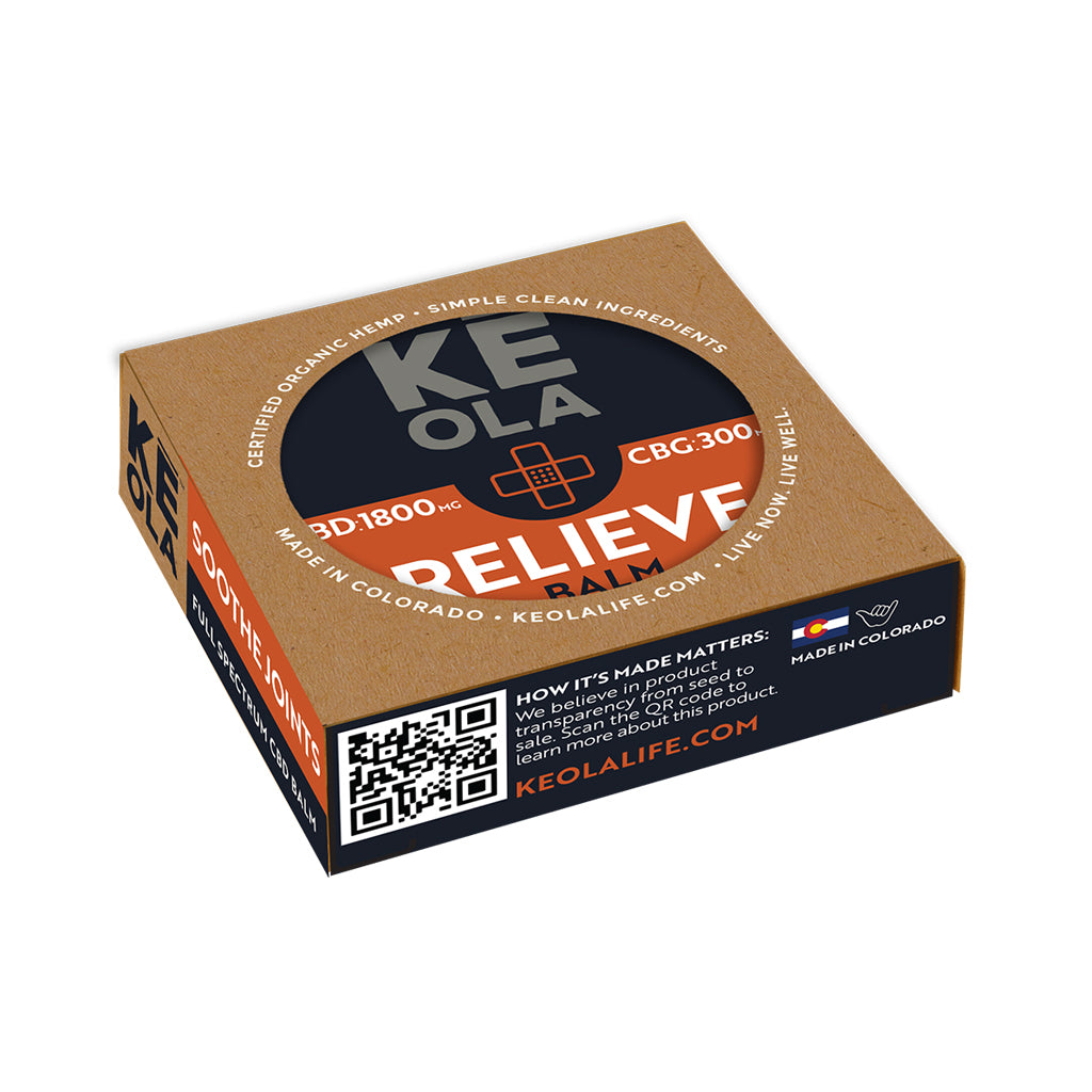 Pain Relief CBD Balm - In package
