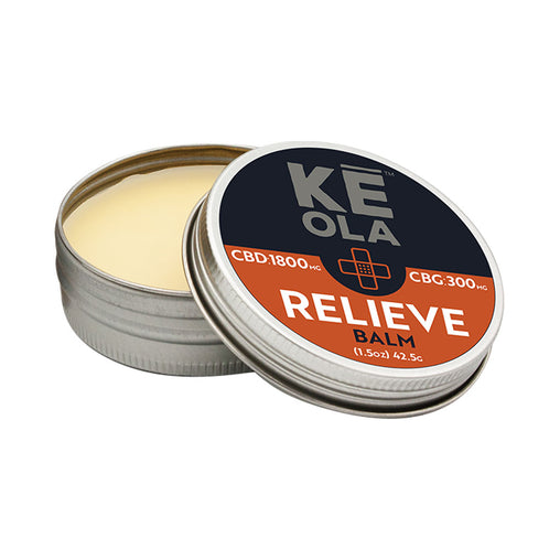 Pain Relief CBD Balm - Container open