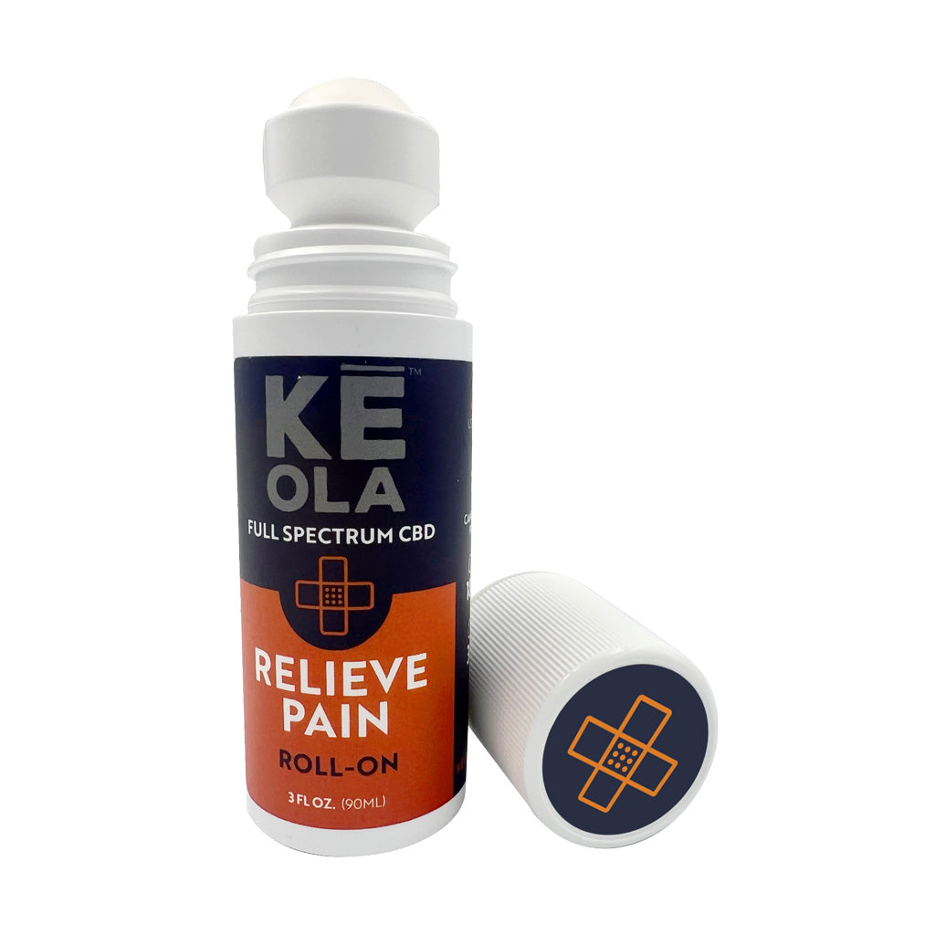 Keola Pain Relief CBD Roll-On Open Top