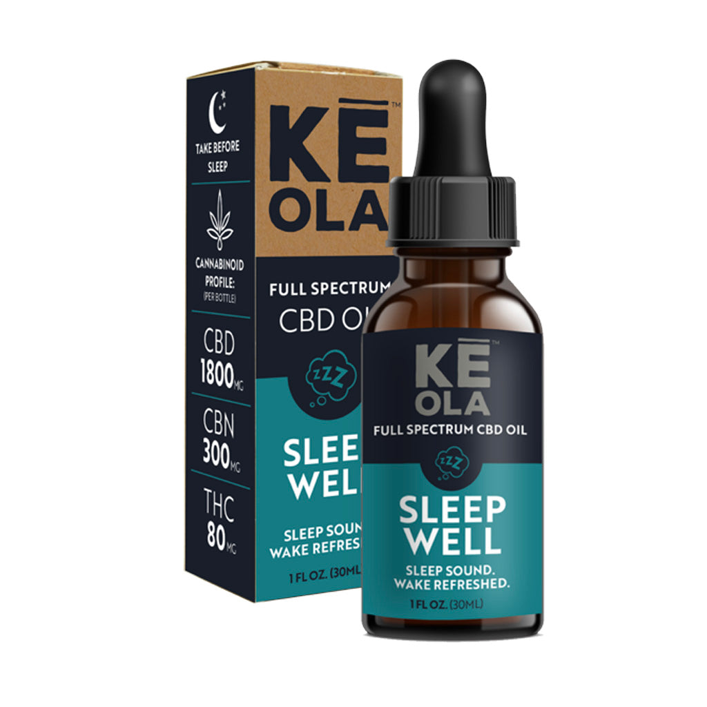 Keola Sleep Well CBD Oil Tincture