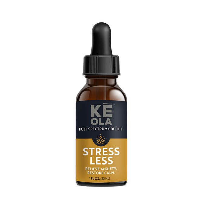 Keola Stress Less CBD Oil - Bottle
