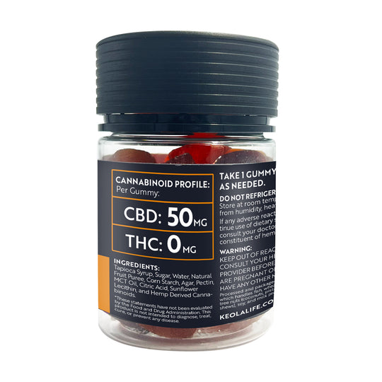 50mg Broad Spectrum CBD Gummies