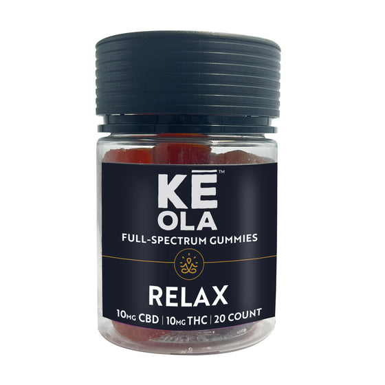 Keola Relax Full Spectrum CBD + THC Gummies